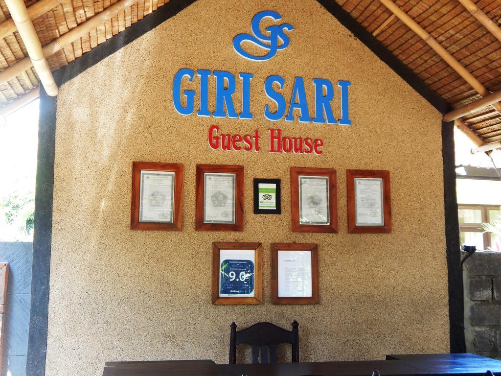Giri Sari Guest House Pemuteran Esterno foto